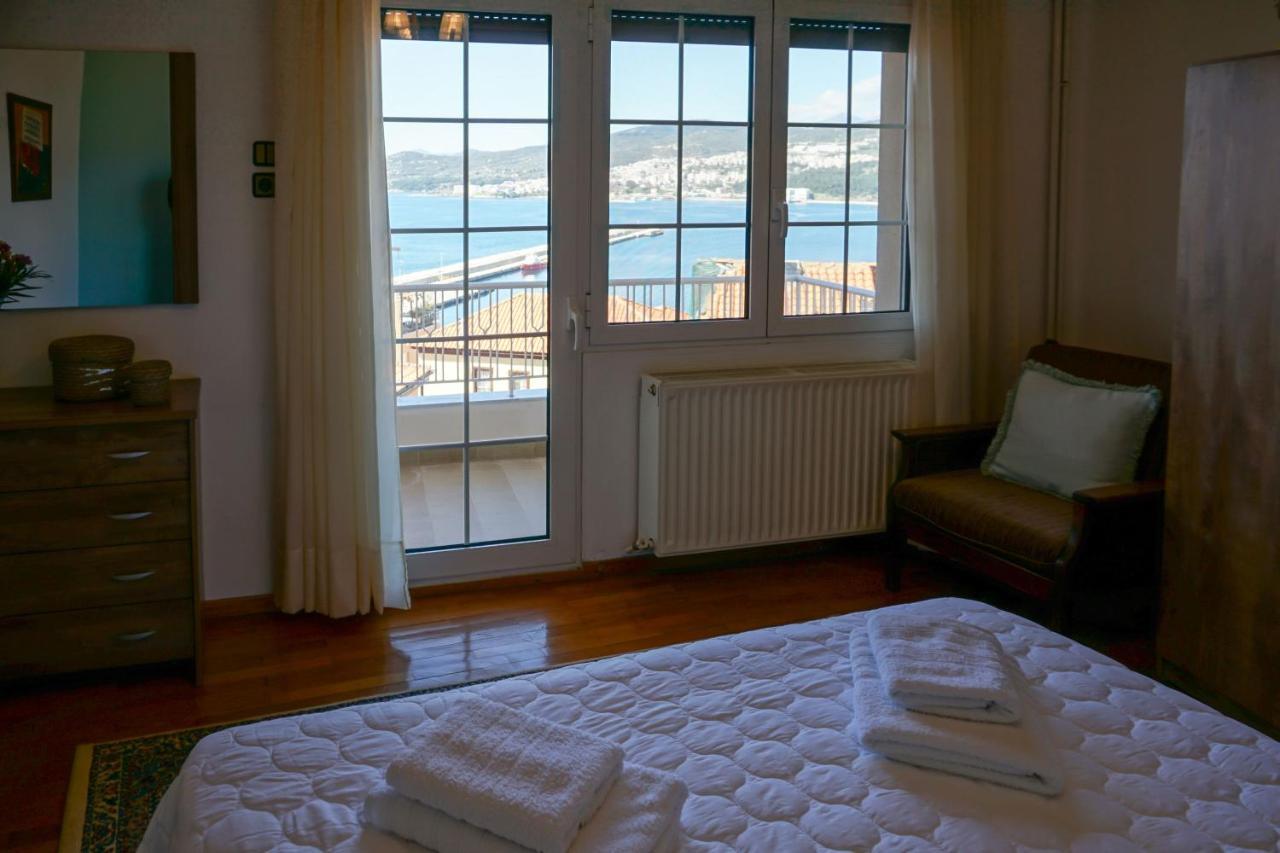 Rustic Maisonette Apartment Kavala Bagian luar foto