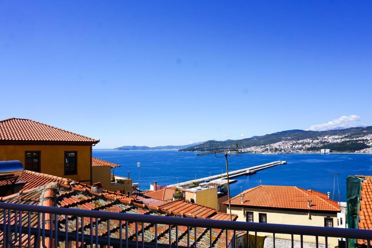 Rustic Maisonette Apartment Kavala Bagian luar foto