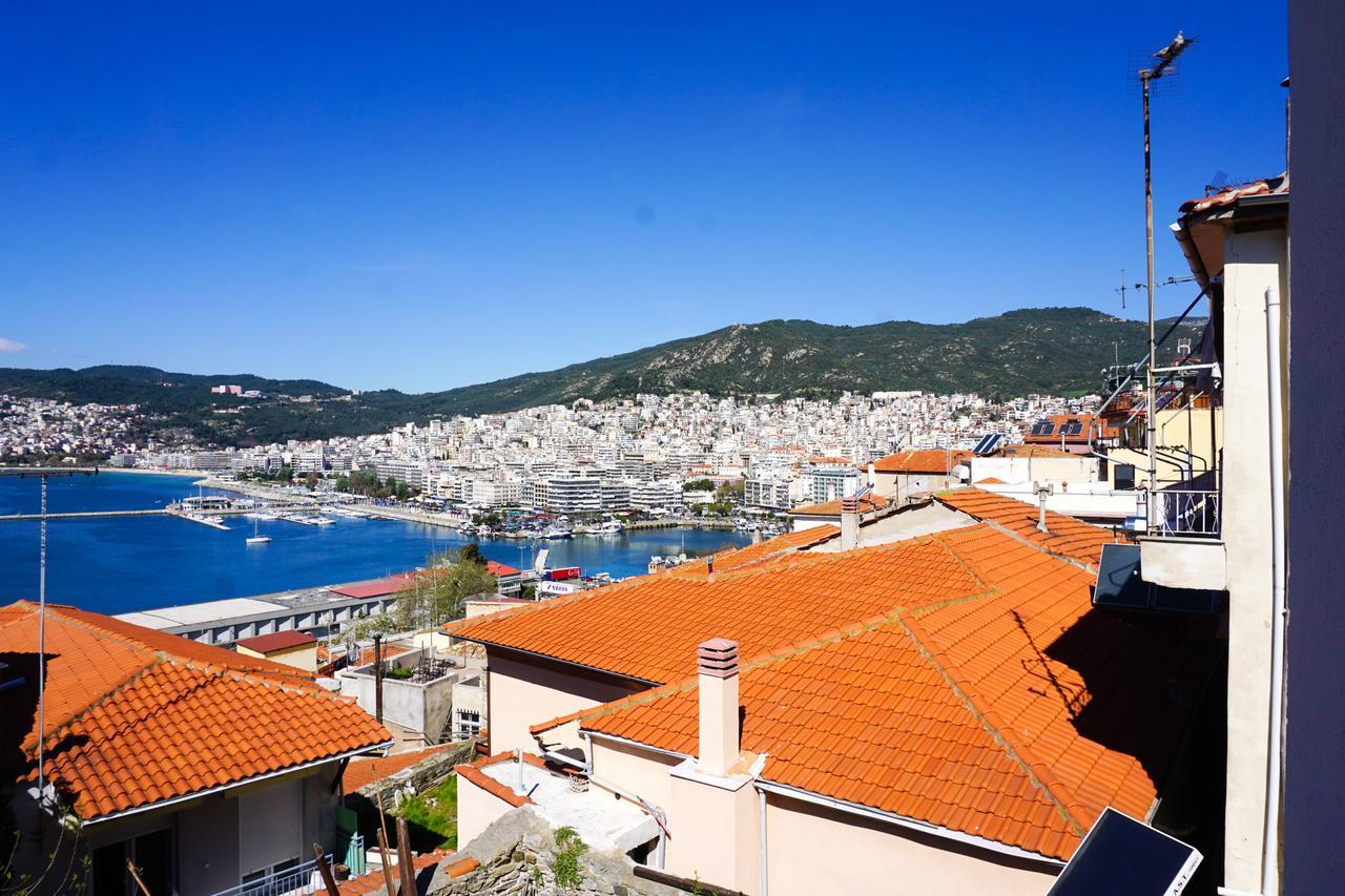 Rustic Maisonette Apartment Kavala Bagian luar foto