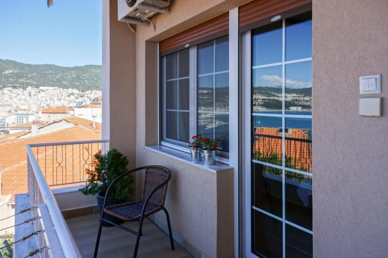 Rustic Maisonette Apartment Kavala Bagian luar foto